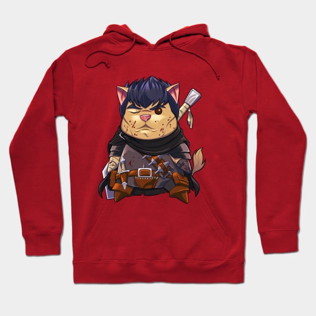 Guts PopCat! Hoodie by theninjabot